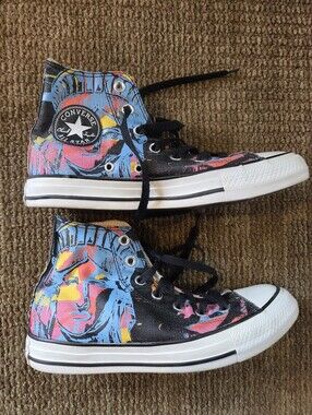 Converse x Andy Warhol Statue of Liberty Chuck Taylor High Tops W 7.5